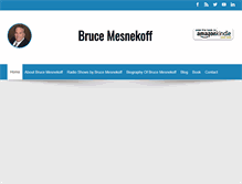Tablet Screenshot of brucemesnekoff.com